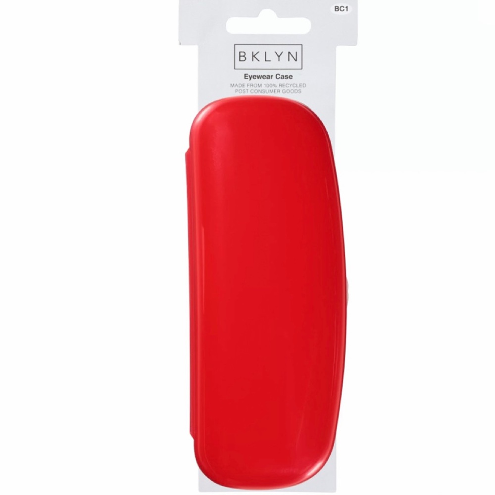 NWT RED EYEGLASS CASE
